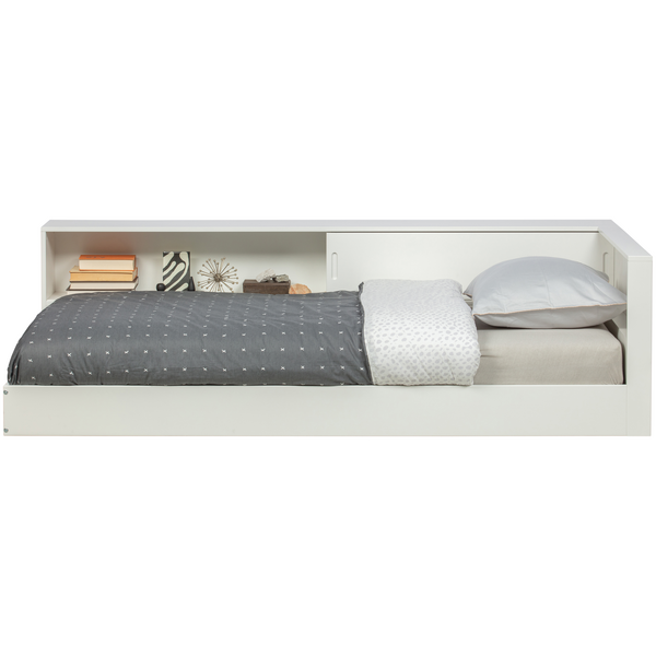 Connect hoekbed grenen wit