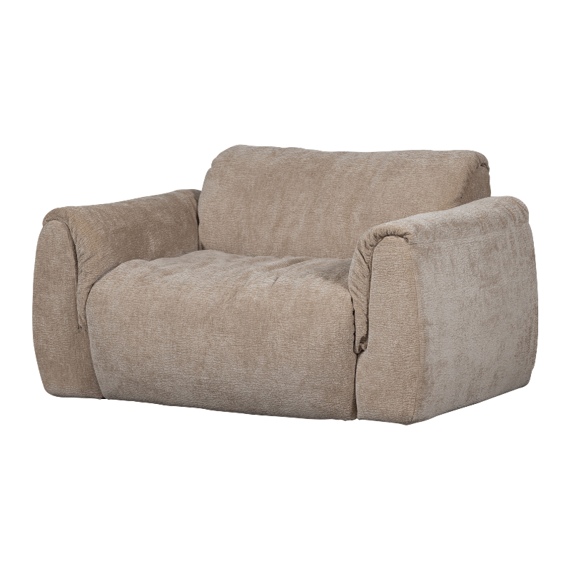 Second date loveseat vintage nougat