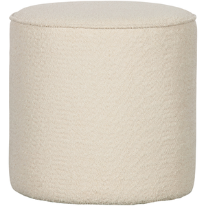 Sara puf high cream, front view