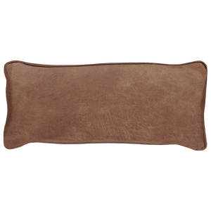 Bean cushion ecoleather cognac, front view