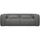 Bean canapé 3,5-places incl. coussions gris moyen