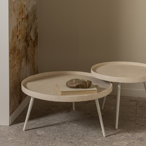 Bounds sidetable XL wood/metal natural 40xø76 cm, room setting