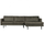 Rodeo chaise longue right ecoleather army