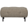 Lloyd pouf coarse woven brown melange