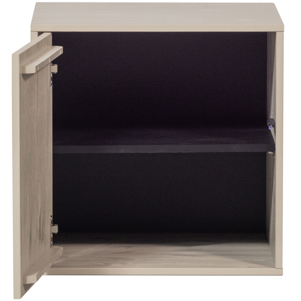 Daily Closet Single 50x50 cm grenen dakargrau, vooraanzicht