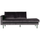 Rodeo daybed links velvet antraciet