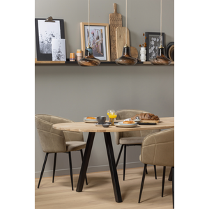 Vtwonen etagere murale cadre photo chene 170 cm, photo d'ambiance