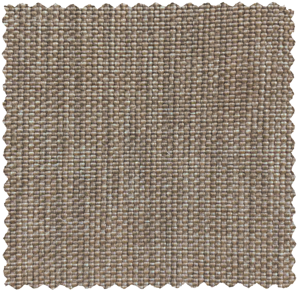 Couple banc de salle à manger élément d angle gauche taupe, détail de la matière