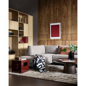 Couple loveseat element lichtgrijs, sfeerfoto