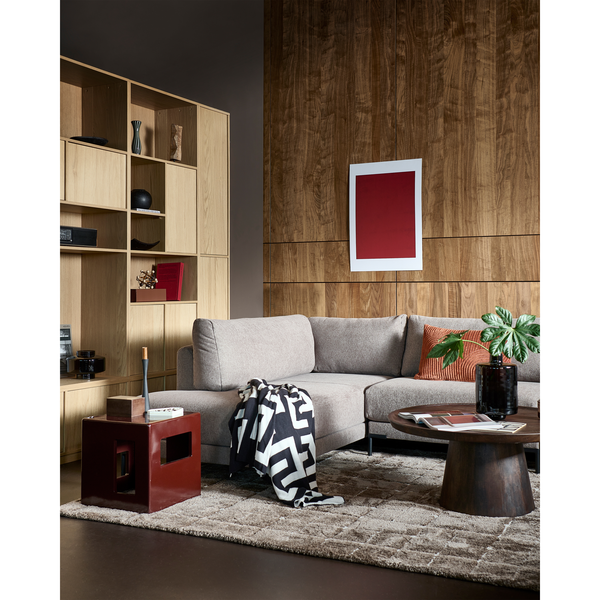 Couple loveseat element lichtgrijs, sfeerfoto