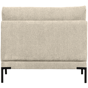 Couple loveseat element sand, back view