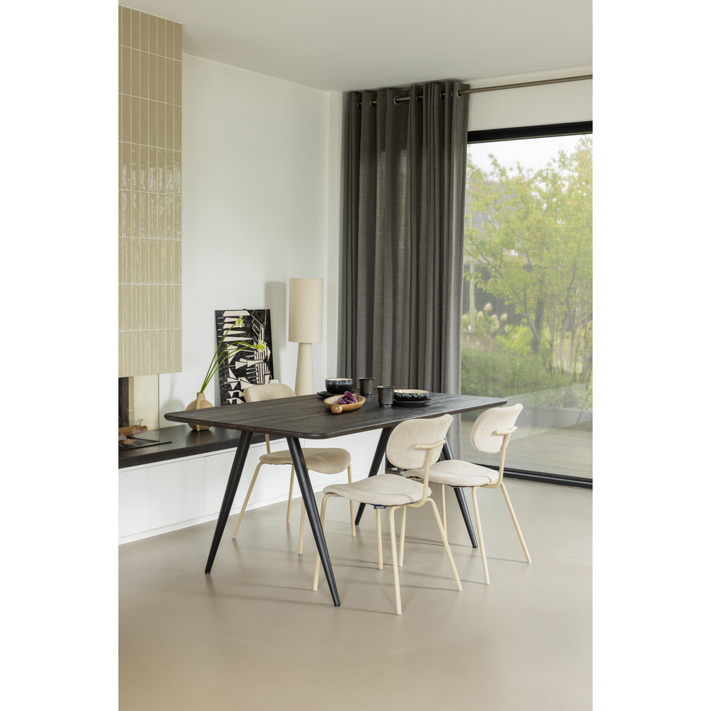 Link dining chair sand, room setting