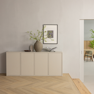 Merel sideboard pine dust, room setting
