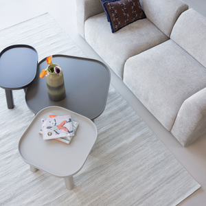 Mosa coffee table wood mocha brown, room setting