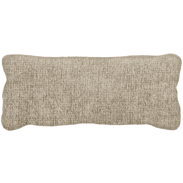 Bean cushion structure velvet buttermilk, front view