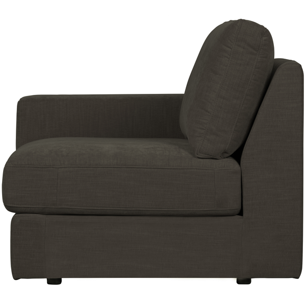Family 1-seater element arm left anthracite, right side