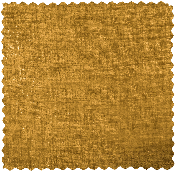 Lenny fauteuil in grove textuur goud/geel, materiaaldetail