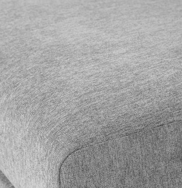 Couple loveseat element lichtgrijs, detail