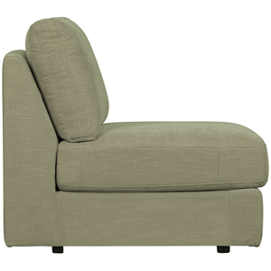 Family 1-seater element without arm green, right side