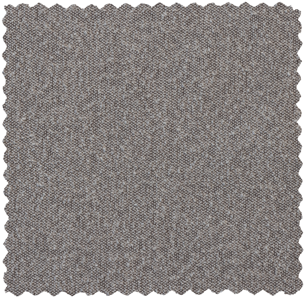 Woolly swivel armchair natural mix, material detail