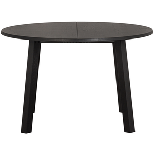 Lange jan ø extendable dining table oak blacknight, front view