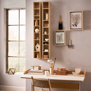 Show it wandkast mdf naturel, sfeerfoto