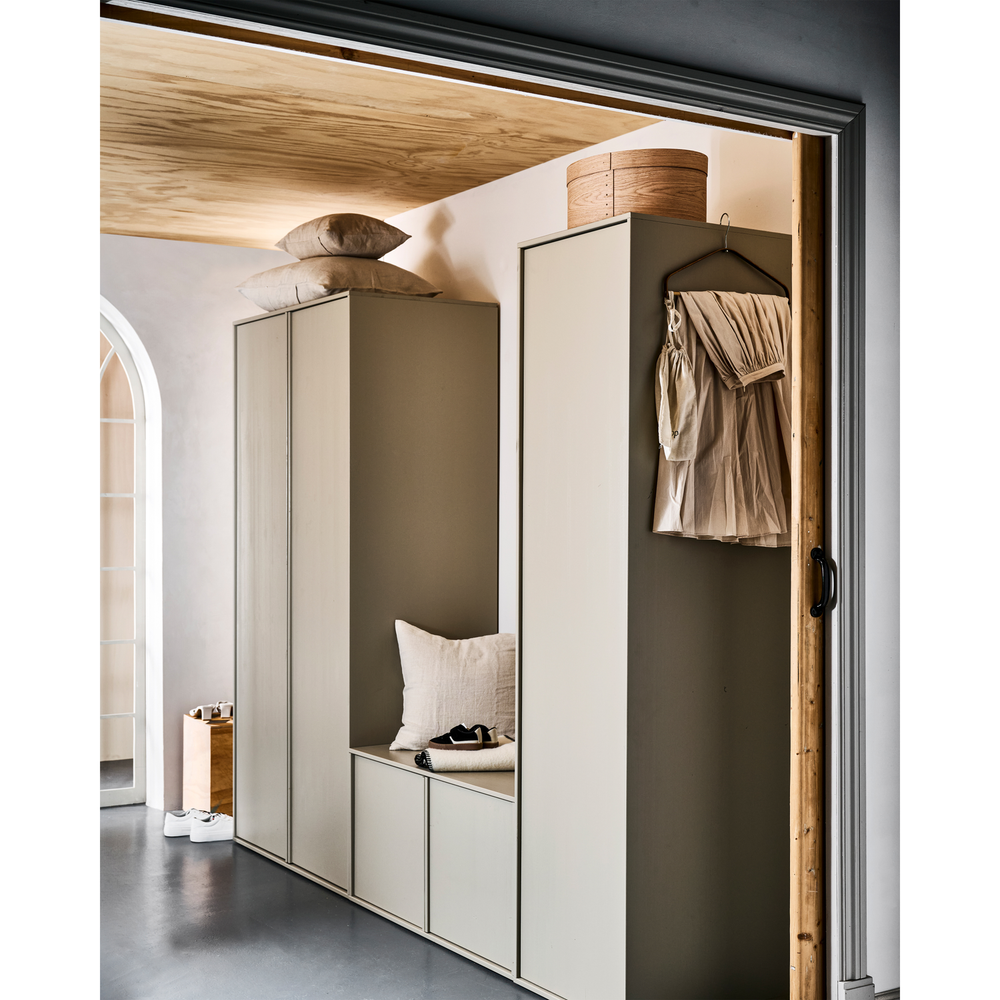 Daily Closet Double 50x100 cm grenen dakargrau, sfeerfoto