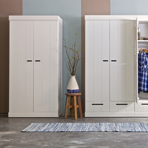 Connect armoire 3 portes + tiroirs blanc, photo d'ambiance