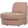 Family 1-place element angle rond gauche tissu rose