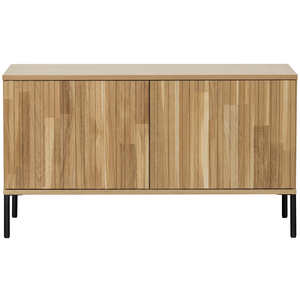 New gravure tv unit 100 cm oak naturel, front view