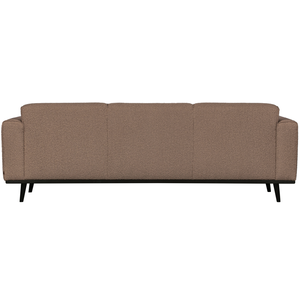 Statement 3-seater 230 cm bouclé nougat, back view