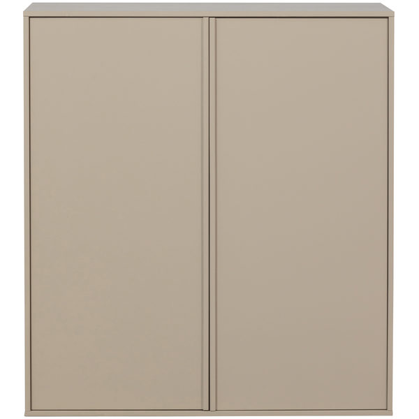 Daily Closet double 110x100 cm pin dakargrau, vue de face