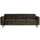 Statement 3-seater 230 cm velvet warm green