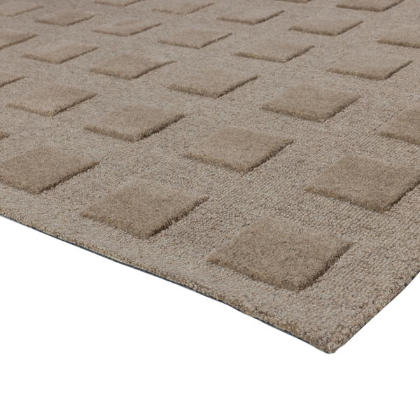 Veya rug 200x300 cm wool/cotton sand, detail