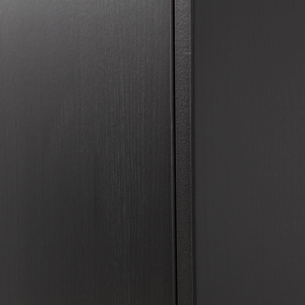 Teun armoire de rangement pin noir foncé, détail
