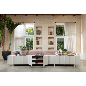 Basu tv unit 200 cm pine dust, room setting