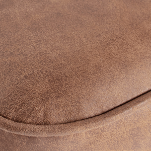 Vogue barstool 80 cm ecoleather cognac, detail