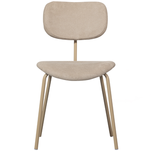 Link dining chair sand, front view