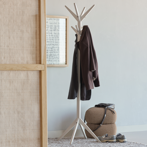 Studio porte manteau sable, photo d'ambiance