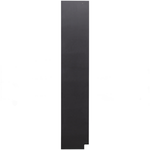 Finca shelves ouvertes bois 40 cm profond noir, côté gauche