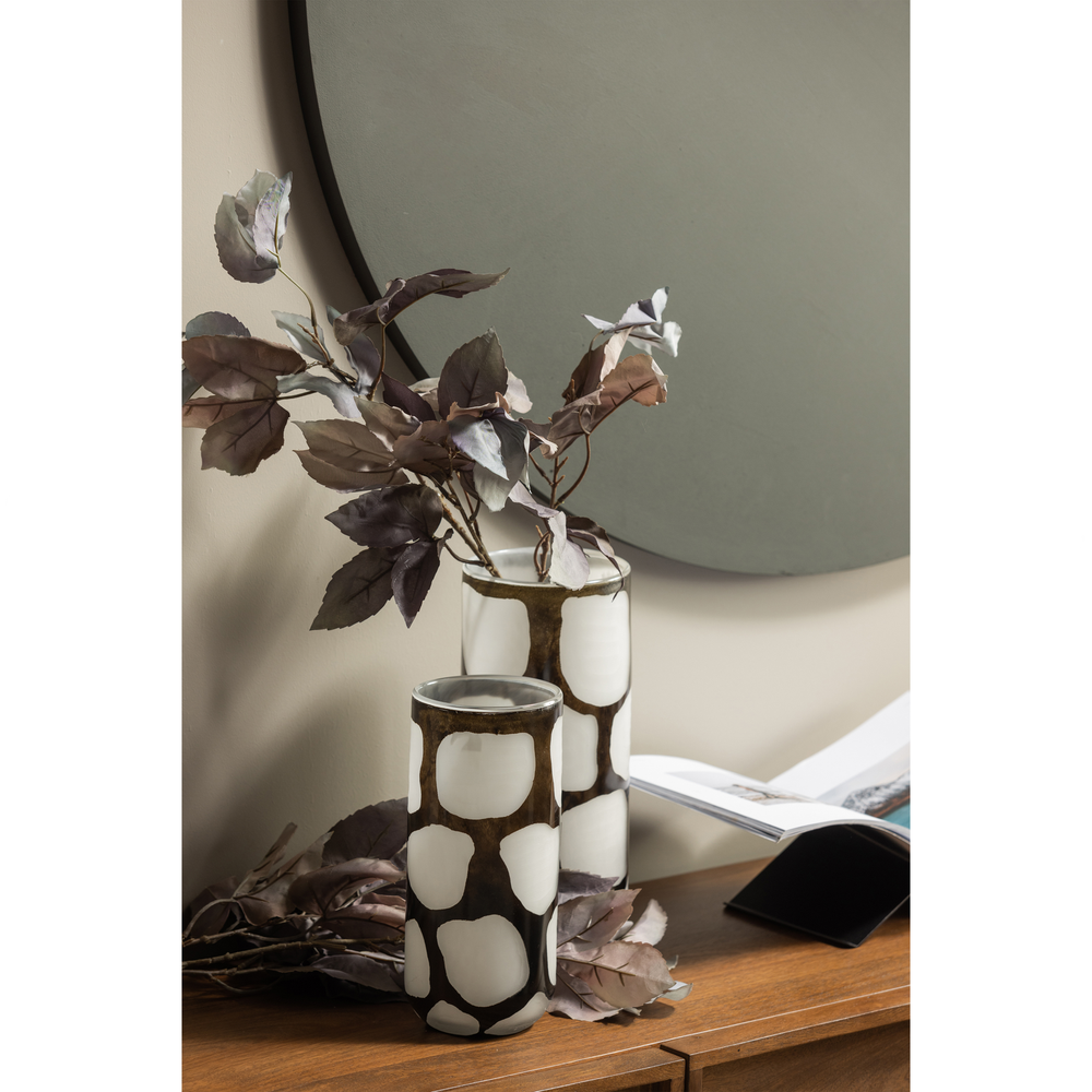 Brook book stand landscape metal black, room setting