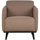 Statement arm chair bouclé nougat
