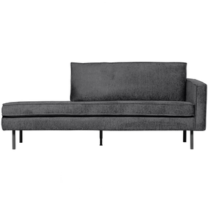 Rodeo daybed right structure velvet mountain, front view