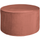 Sara puf low velvet old pink