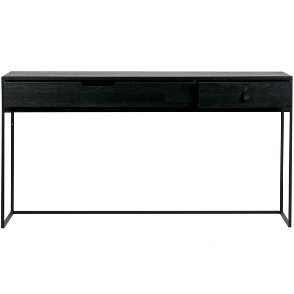 Silas sidetable essen blacknight, vooraanzicht