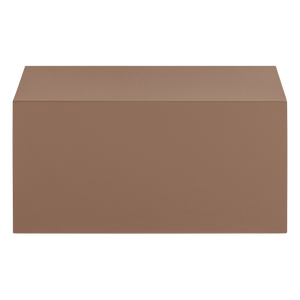 Savo coffee table mdf high gloss old pink, front view