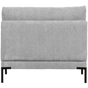 Couple loveseat element lichtgrijs, achterkant