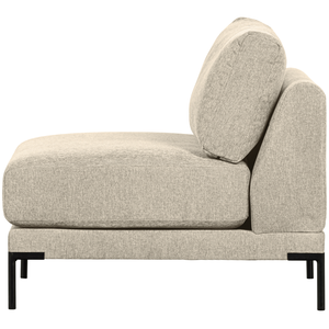 Couple loveseat element sand, front view