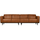 Statement 4-seater 280 cm ecoleather cognac
