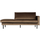 Rodeo daybed droite velvet taupe